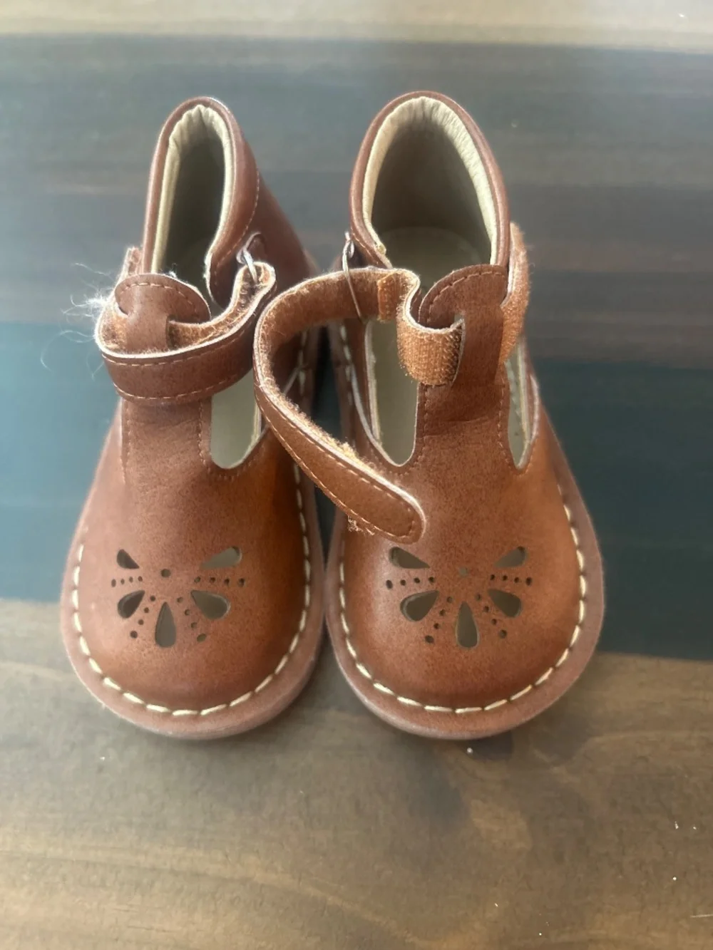 Brown toddler sandals
